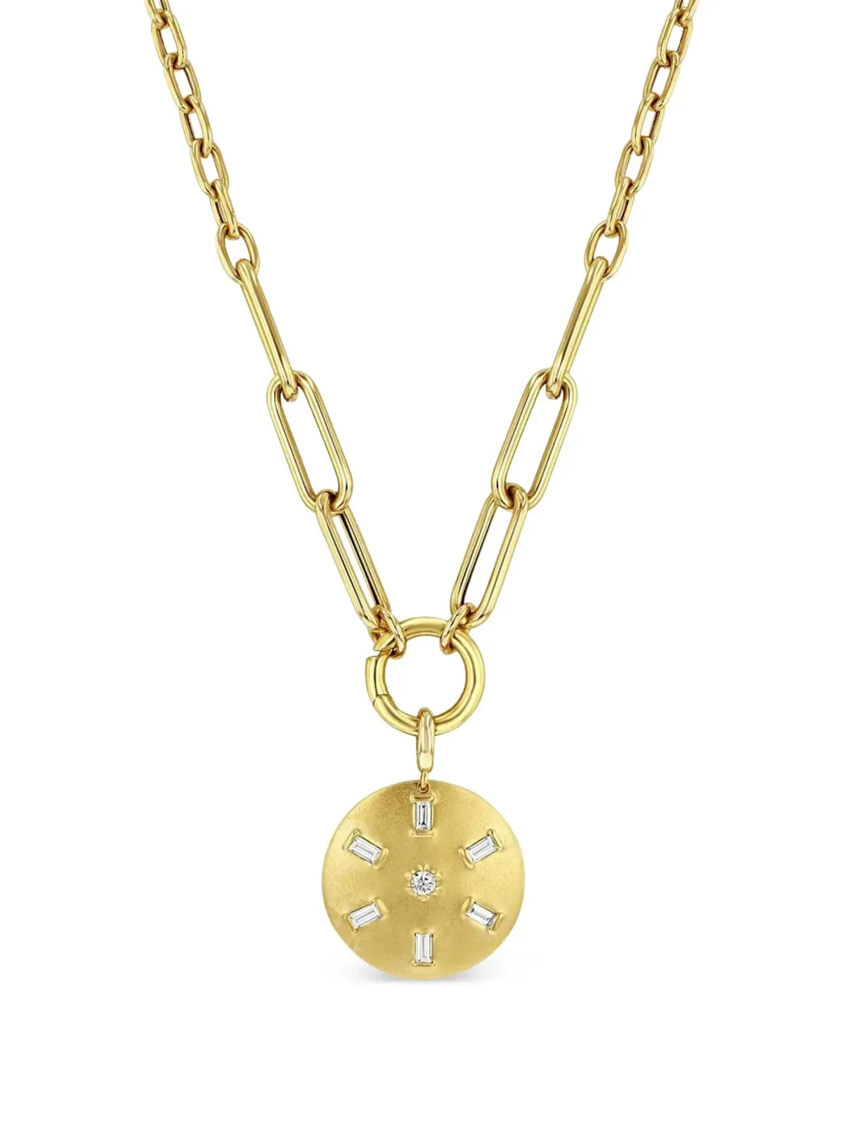 Zoë Chicco 14K イエローゴールド ダイヤモンド Rays ネックレス - 画像1