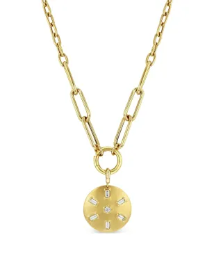 Zoë Chicco 14K イエローゴールド ダイヤモンド Rays ネックレス - サムネイル1