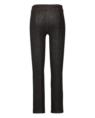 Avenue Montaigne ジェットセット トーンステッチジーンズ - ブラウン - サムネイル3