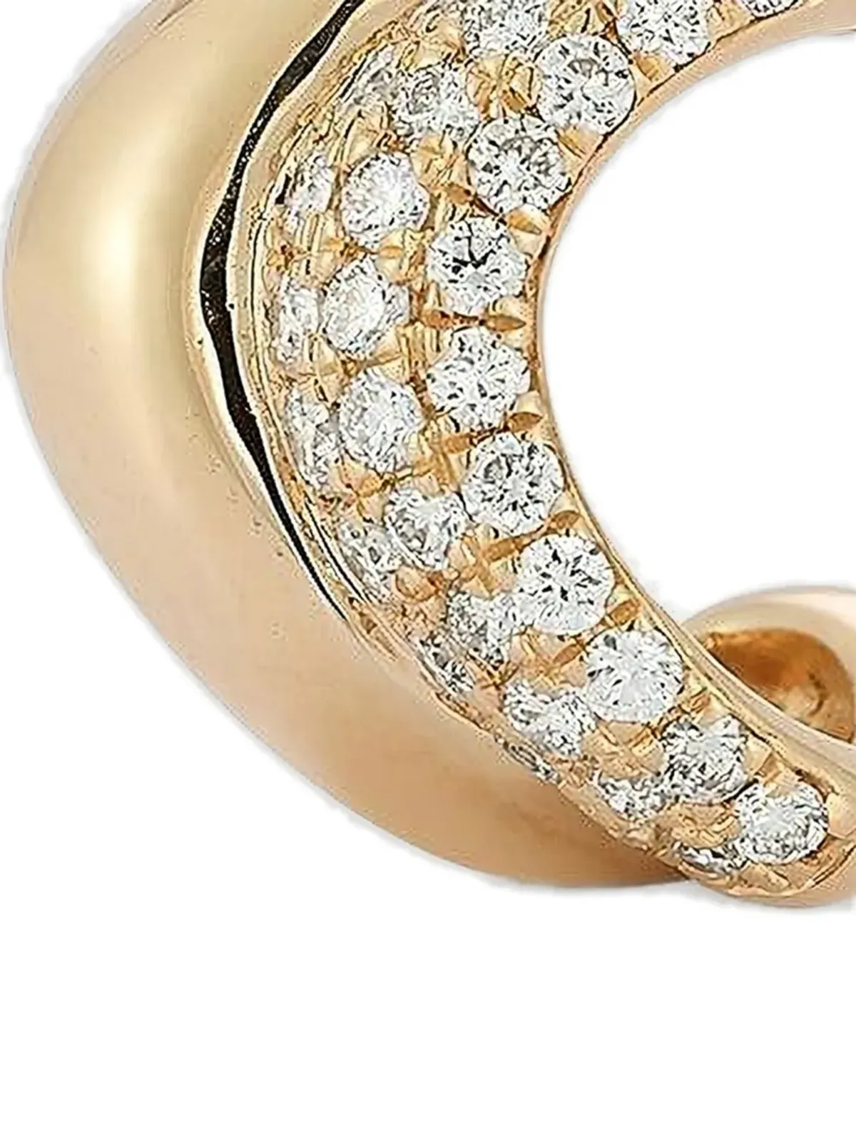 Dana Rebecca Designs 14K yellow gold Cynthia Rose diamond earrings - 画像2