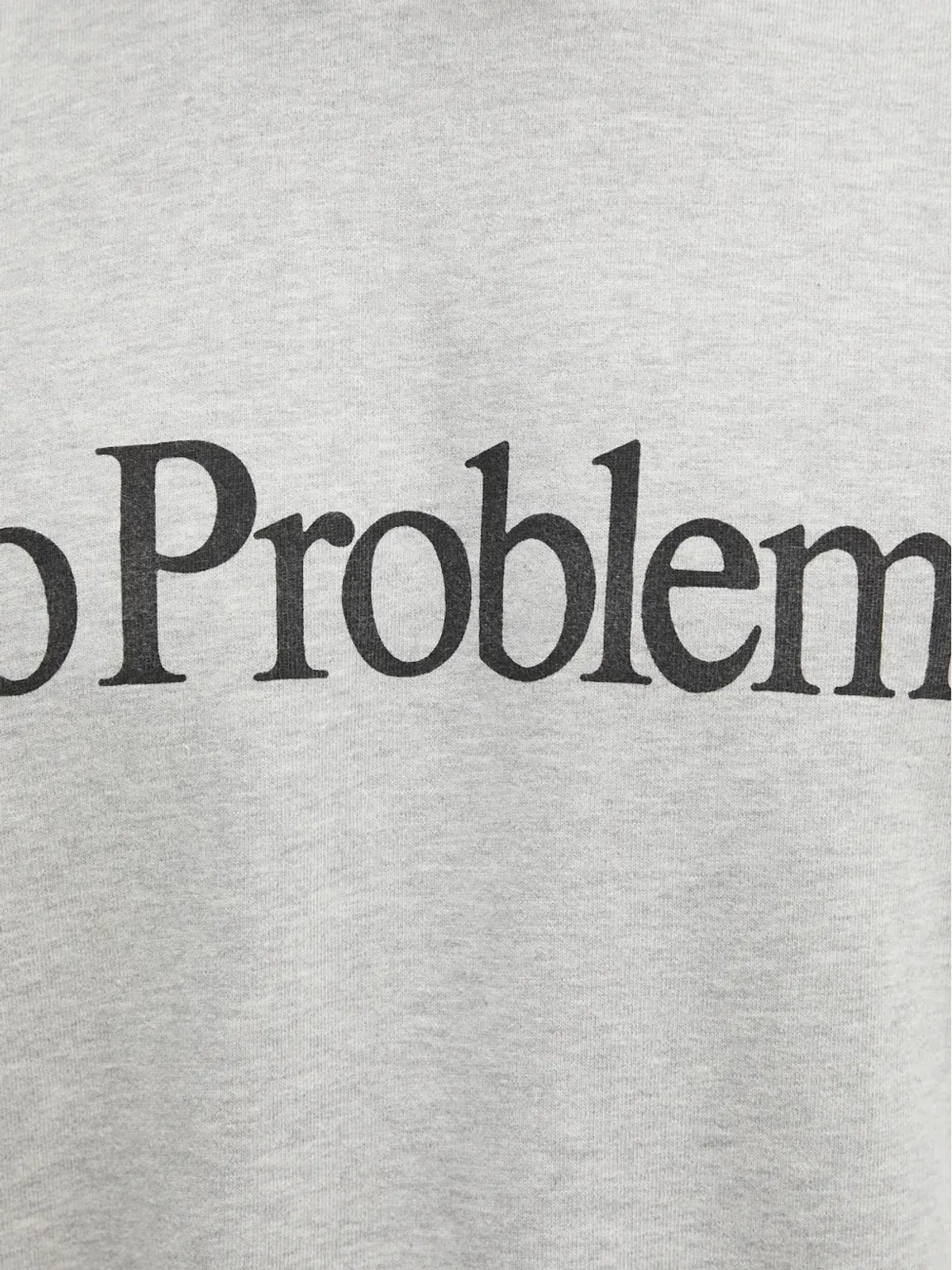 NO PROBLEMO ロゴディテール クルーネックセーター - 画像4