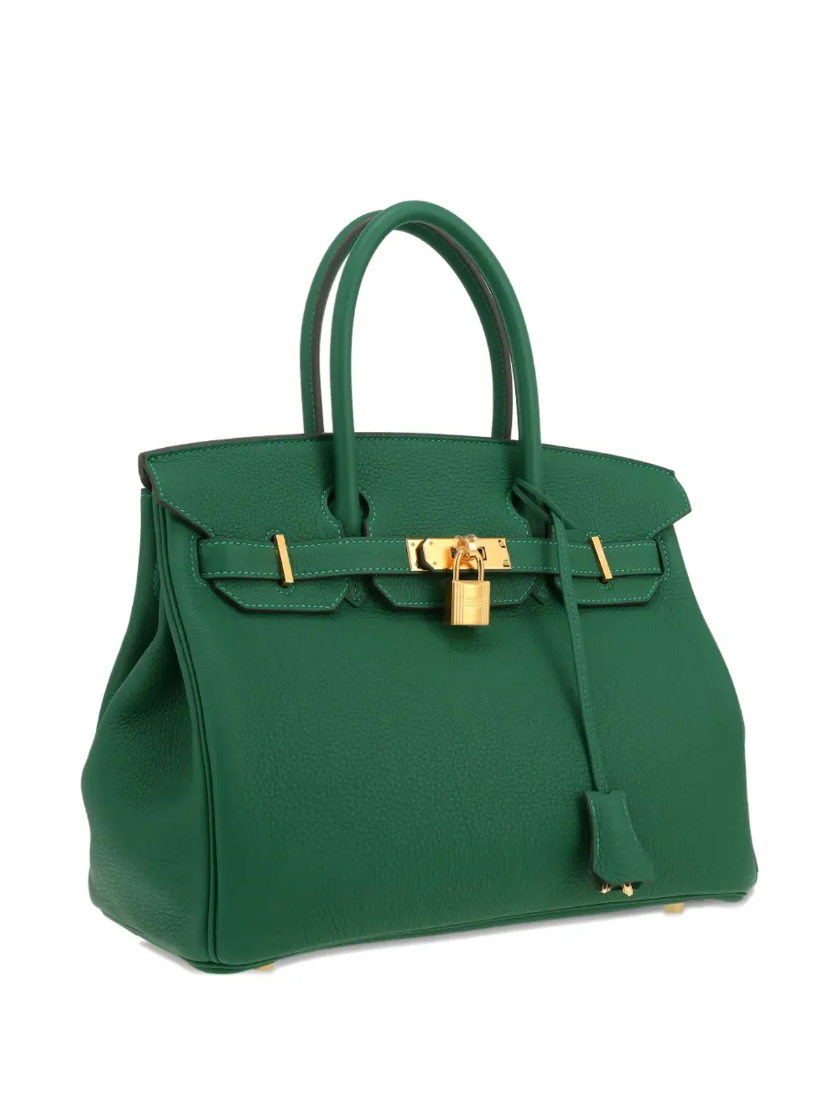ビンテージ Hermès Birkin 30 レザー トートバッグ - 画像4