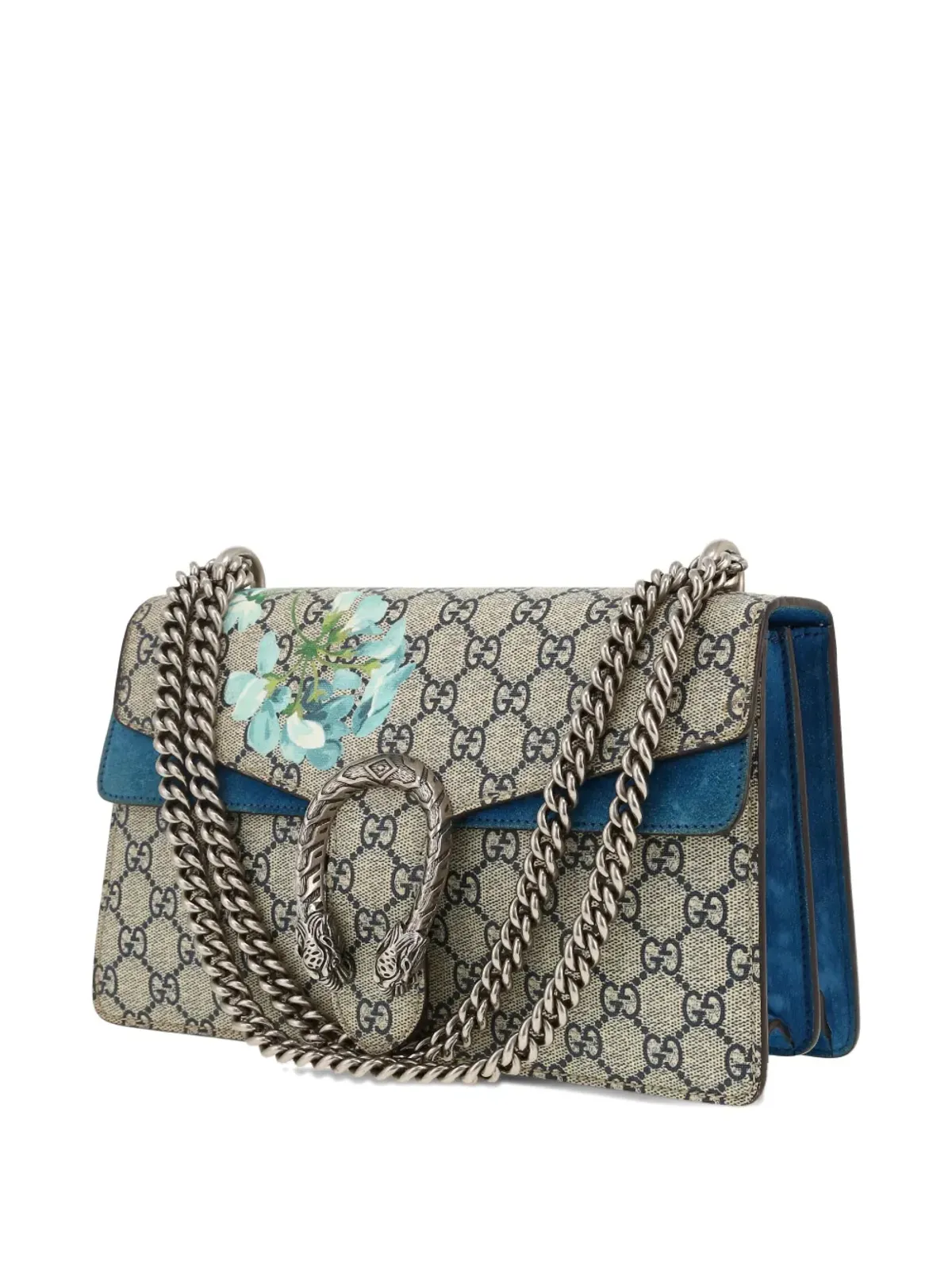 Gucci ビンテージ 2020年代 ディオニュソス 花柄プリント ショルダーバッグ - ネュートラルカラー - 画像5