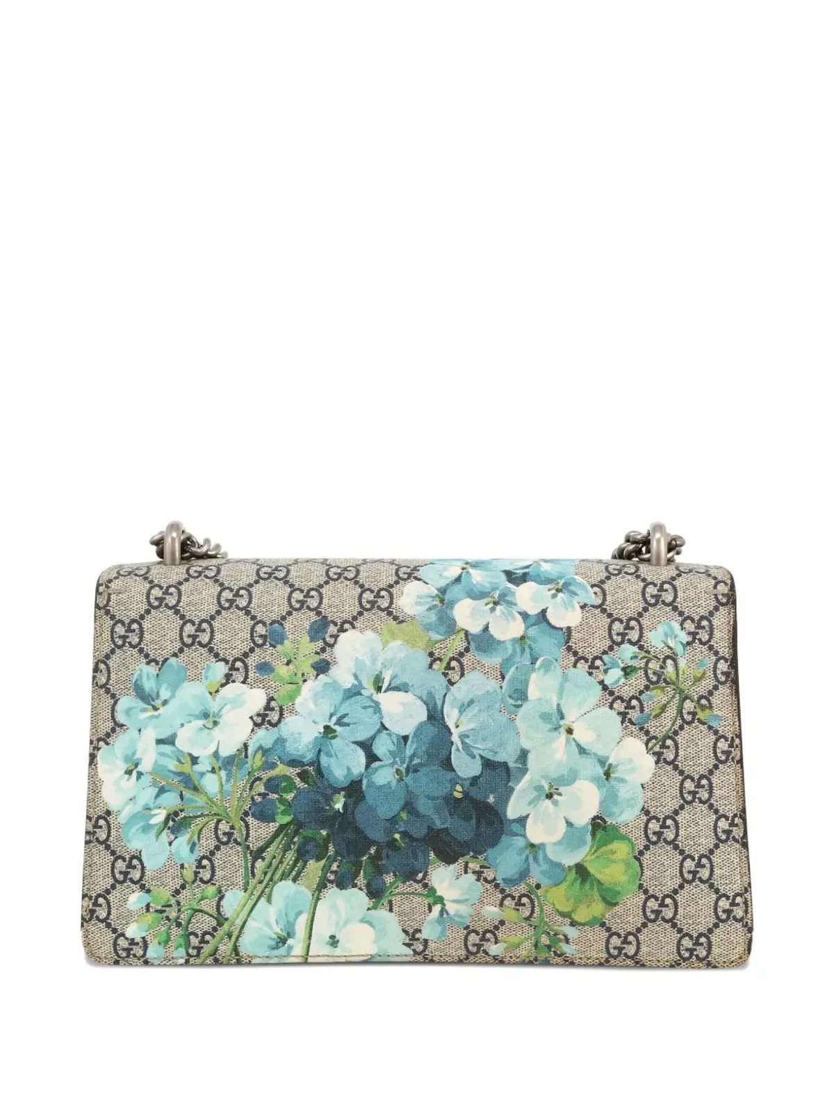 Gucci ビンテージ 2020年代 ディオニュソス 花柄プリント ショルダーバッグ - ネュートラルカラー - 画像2