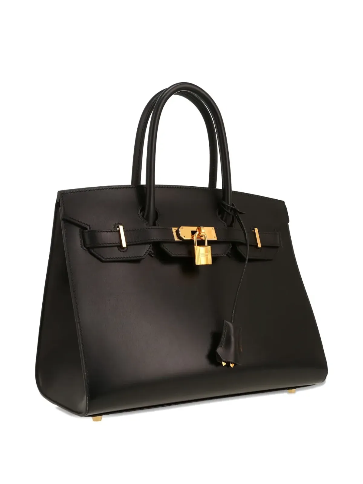 Hermès Pre-Owned バーキン30 レザー ハンドバッグ - 画像4