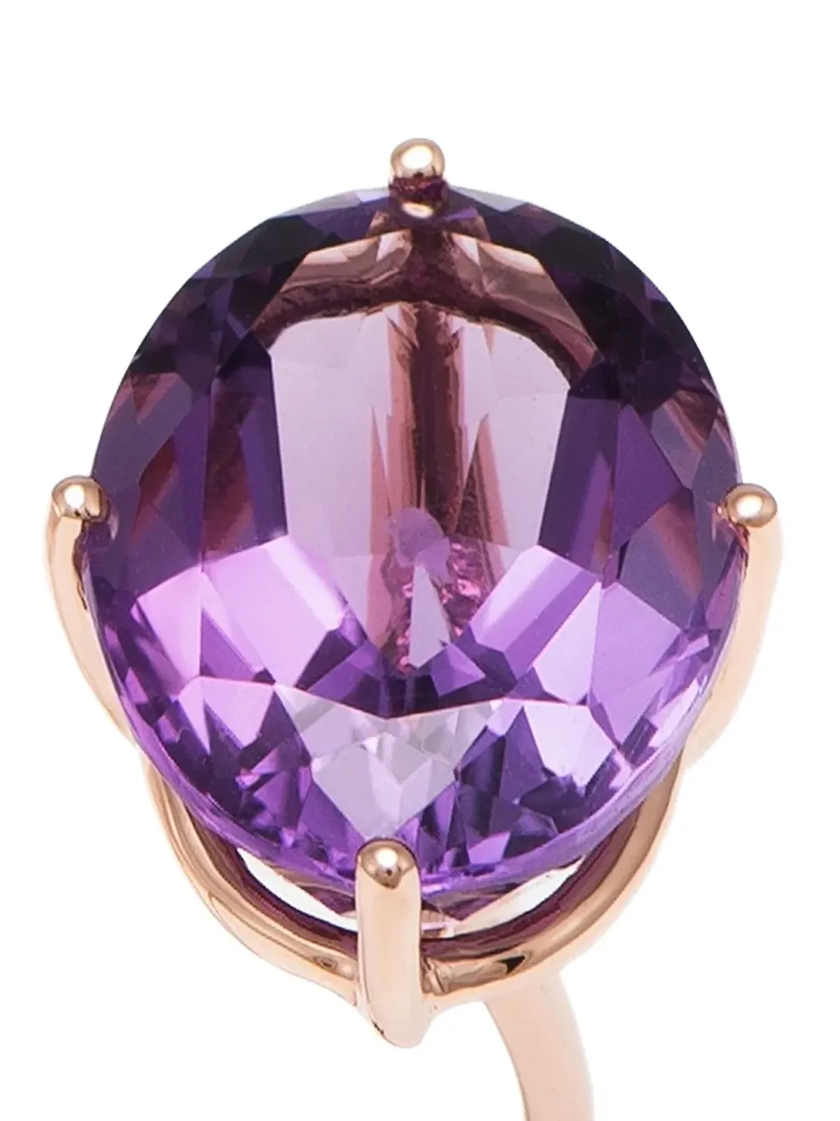 Stefere 18K rose gold Terri multi-stone ring - Pink - 画像2
