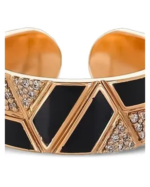Alessa Jewelry 18K ローズゴールド エリクサー ダイヤモンドリング - ピンク - サムネイル2