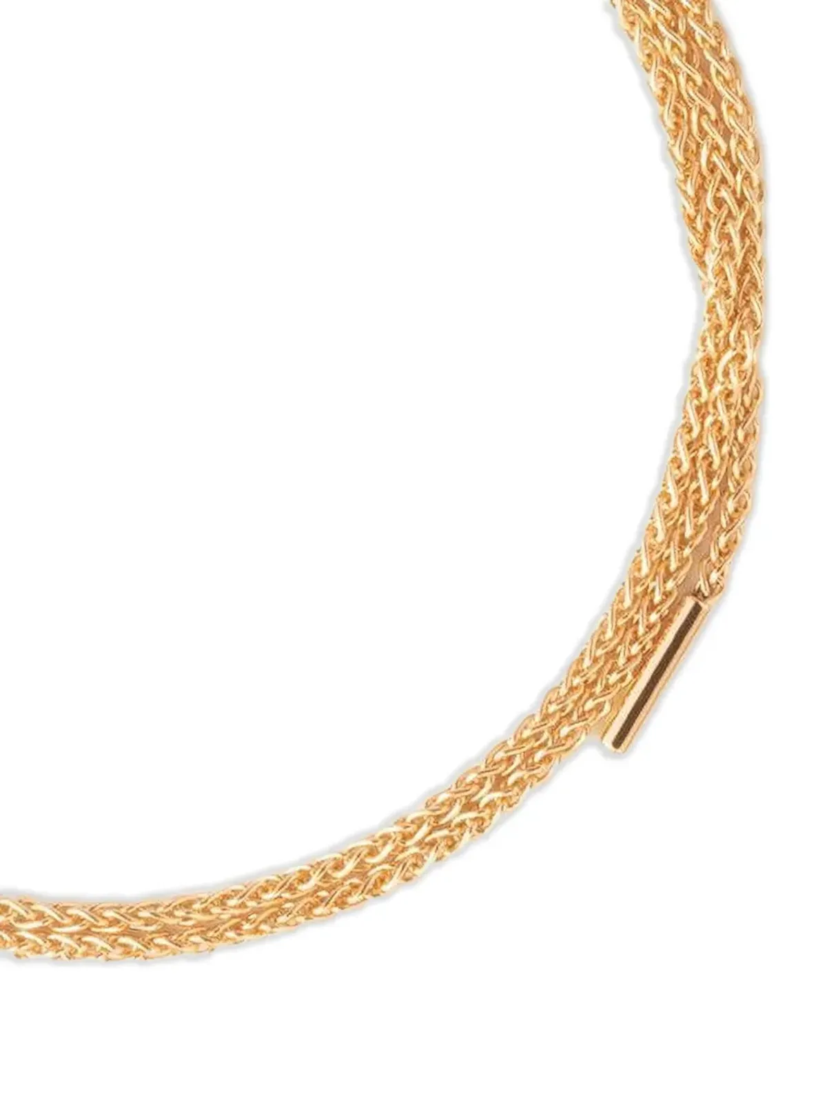 Nouvel Heritage 18K ローズゴールド ラッチ ダイヤモンド ネックレス - 画像2