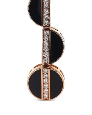 Alessa Jewelry エリクサー 18K ローズゴールド ダイヤモンド イヤリング - サムネイル2