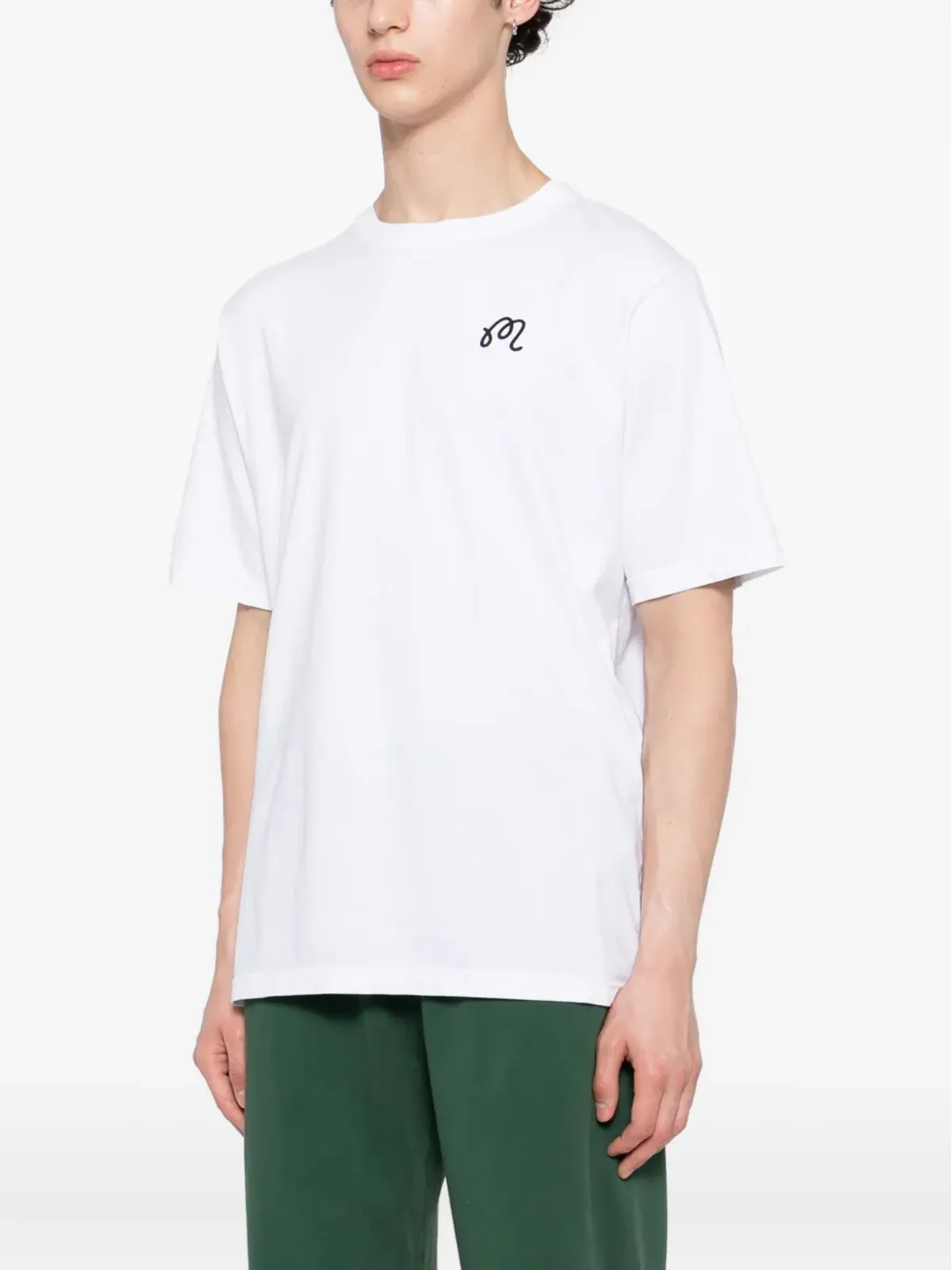 Malbon Golf バーミューダTシャツ - ホワイト - 画像3