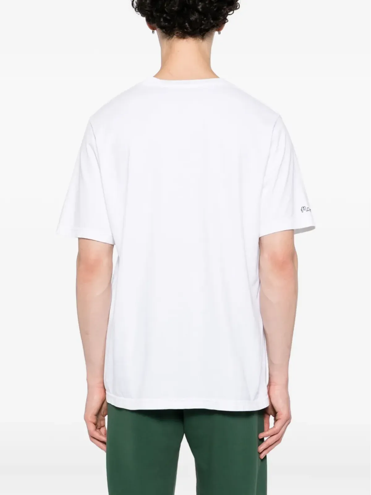 Malbon Golf バーミューダTシャツ - ホワイト - 画像4