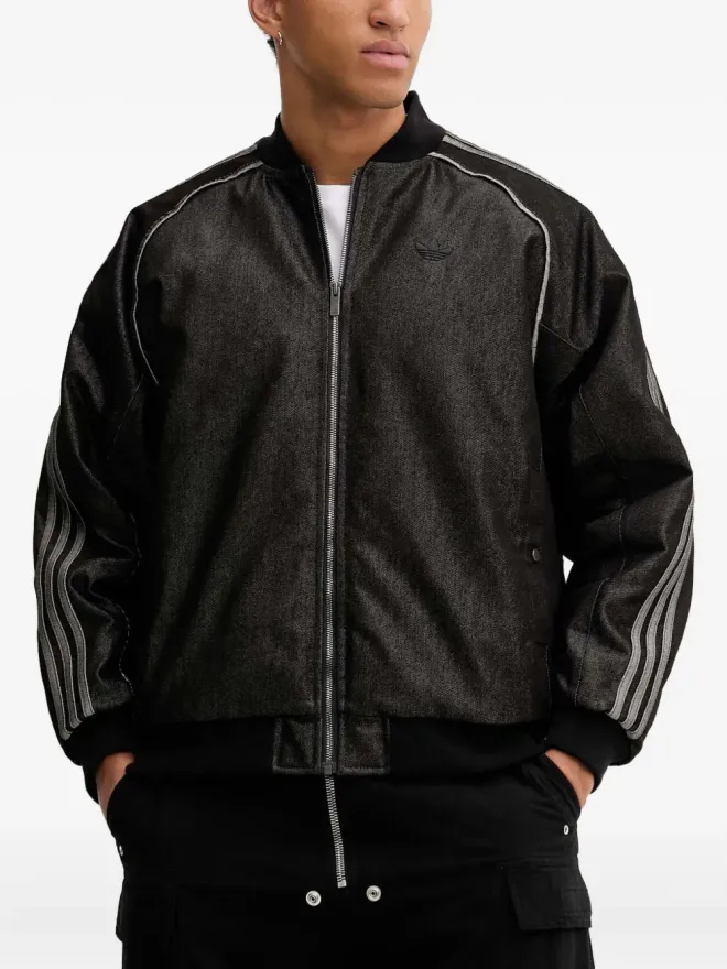 adidas adidas ジップファスナー付きジャケット - ブラックの商品画像