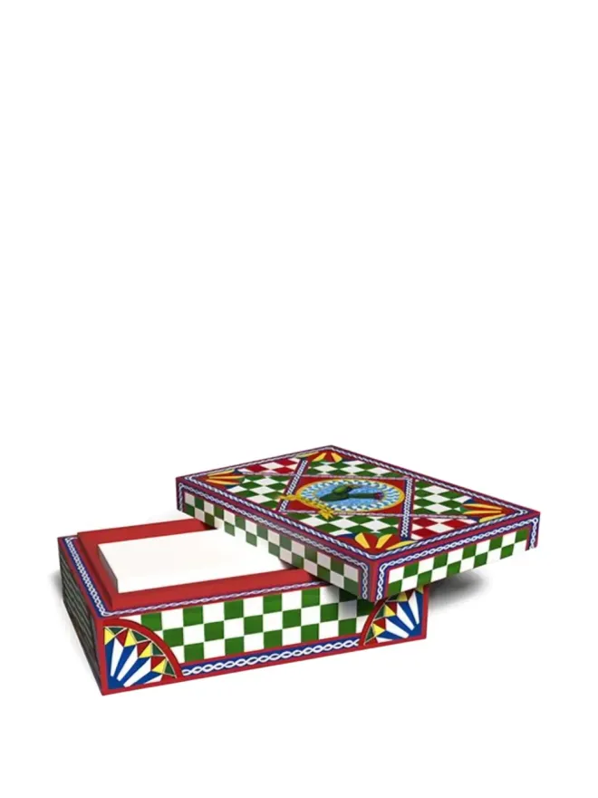 Dolce & Gabbana Dolce & Gabbana パターン柄のドミノボックスの商品画像
