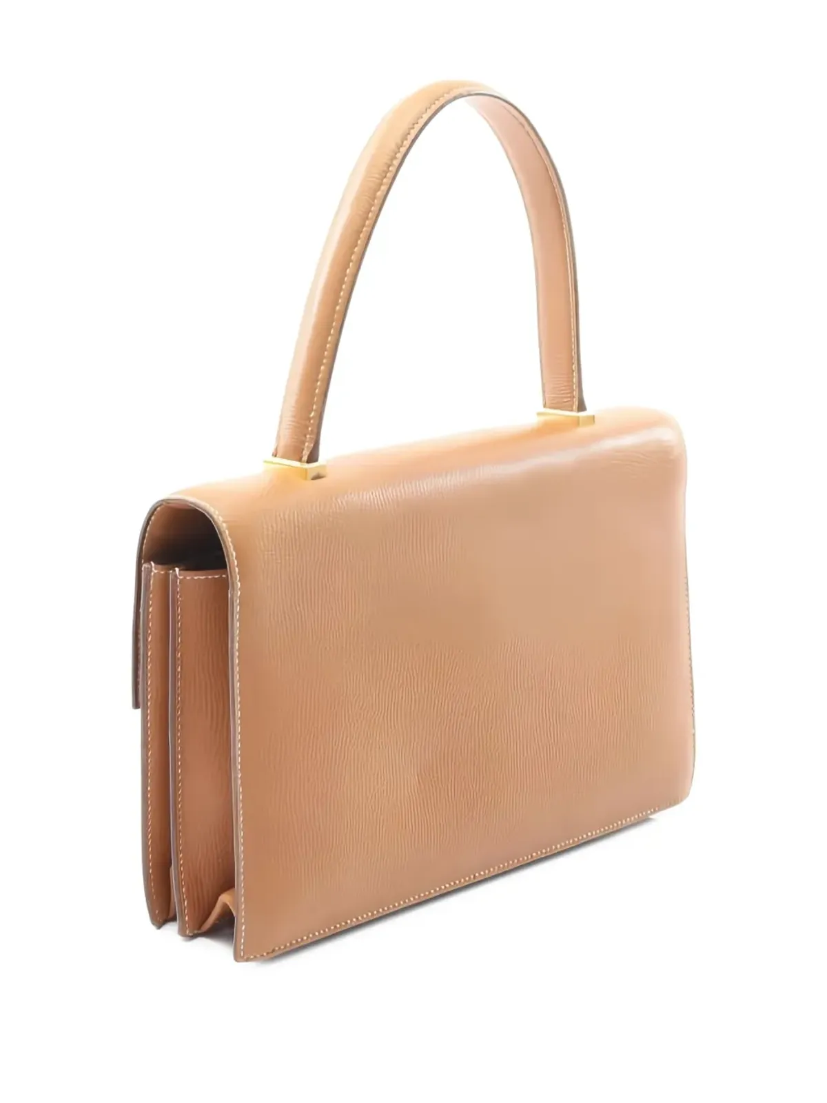 Hermès ビンテージ 1986年 ゴールド金具 ピアノ トート バッグ ブラウン - 画像2