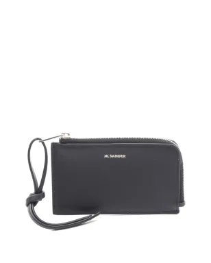 Jil Sander Pre-Owned ジロー・エンベロープカードケース - ブラック - サムネイル1