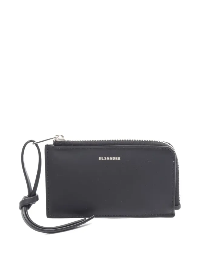 Jil Sander Pre-Owned Jil Sander Pre-Owned ジロー・エンベロープカードケース - ブラックの商品画像