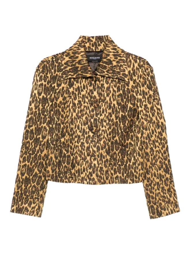 Rochas Rochas アニマルプリントジャケットの商品画像