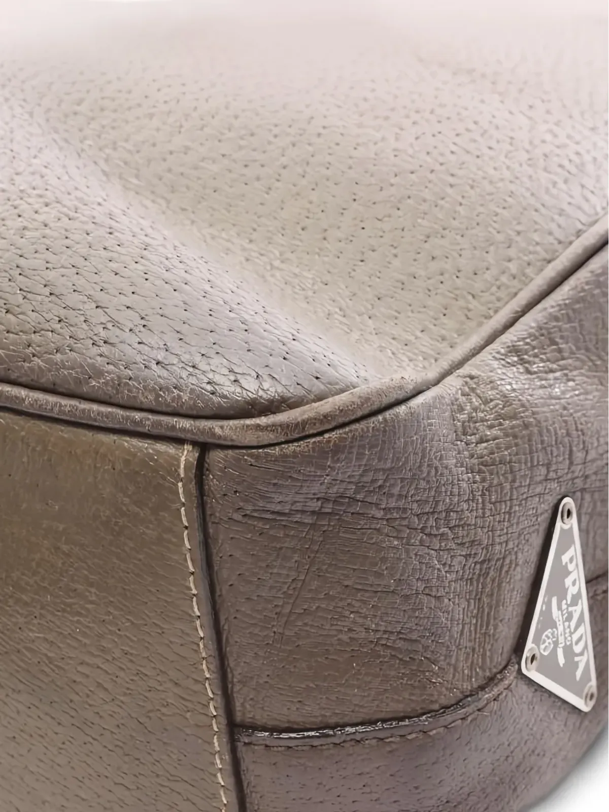 Prada ビンテージ 2000年代 レザーショルダーバッグ - 画像5
