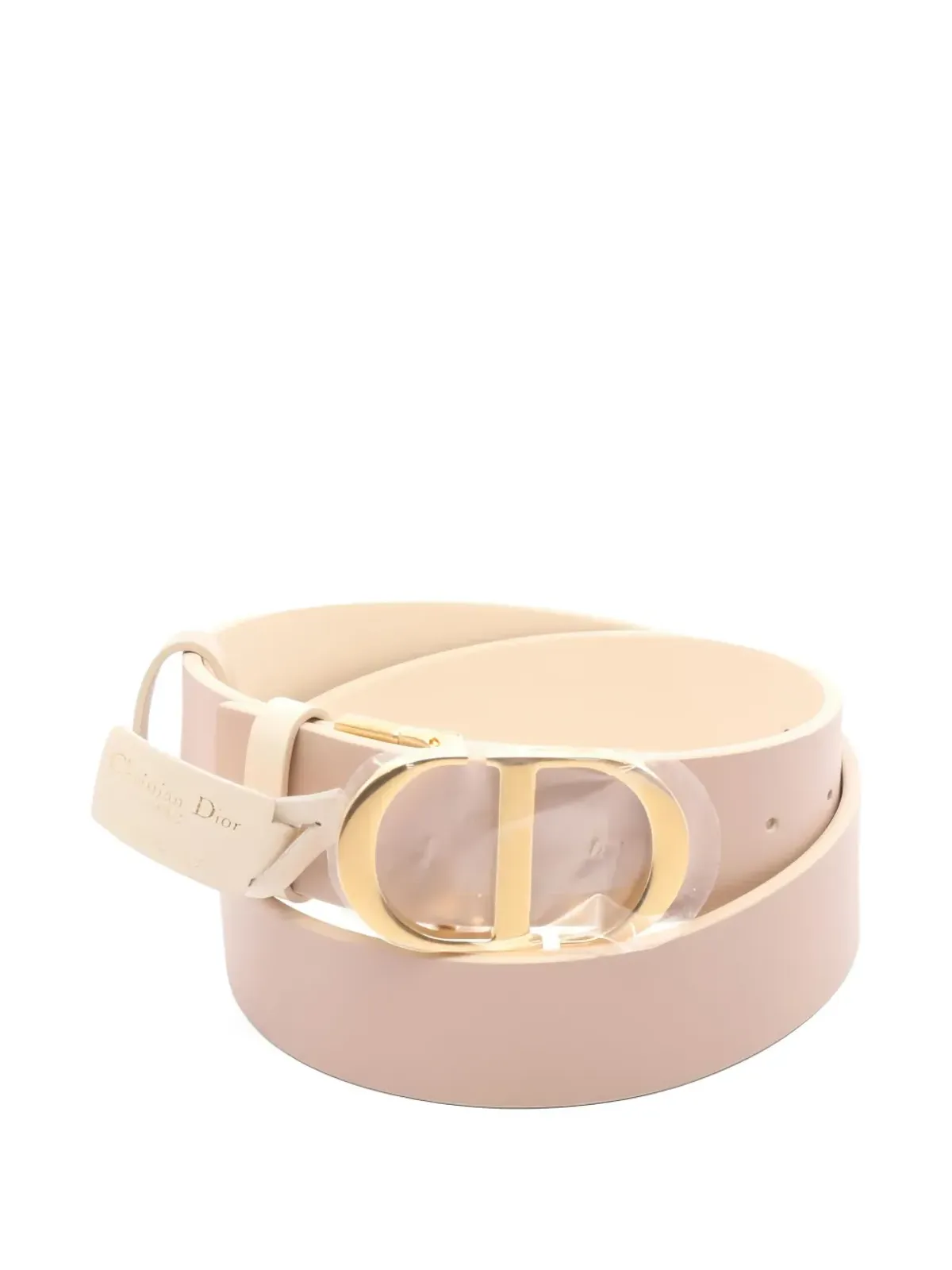 Christian Dior ビンテージ Montaigne リバーシブル レザー ベルト - 画像5