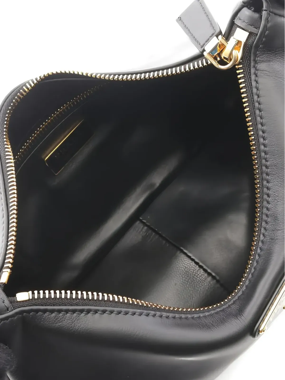 Prada ビンテージ 2020年代 ミディアム Aimée レザー ショルダーバッグ - ブラック - 画像3