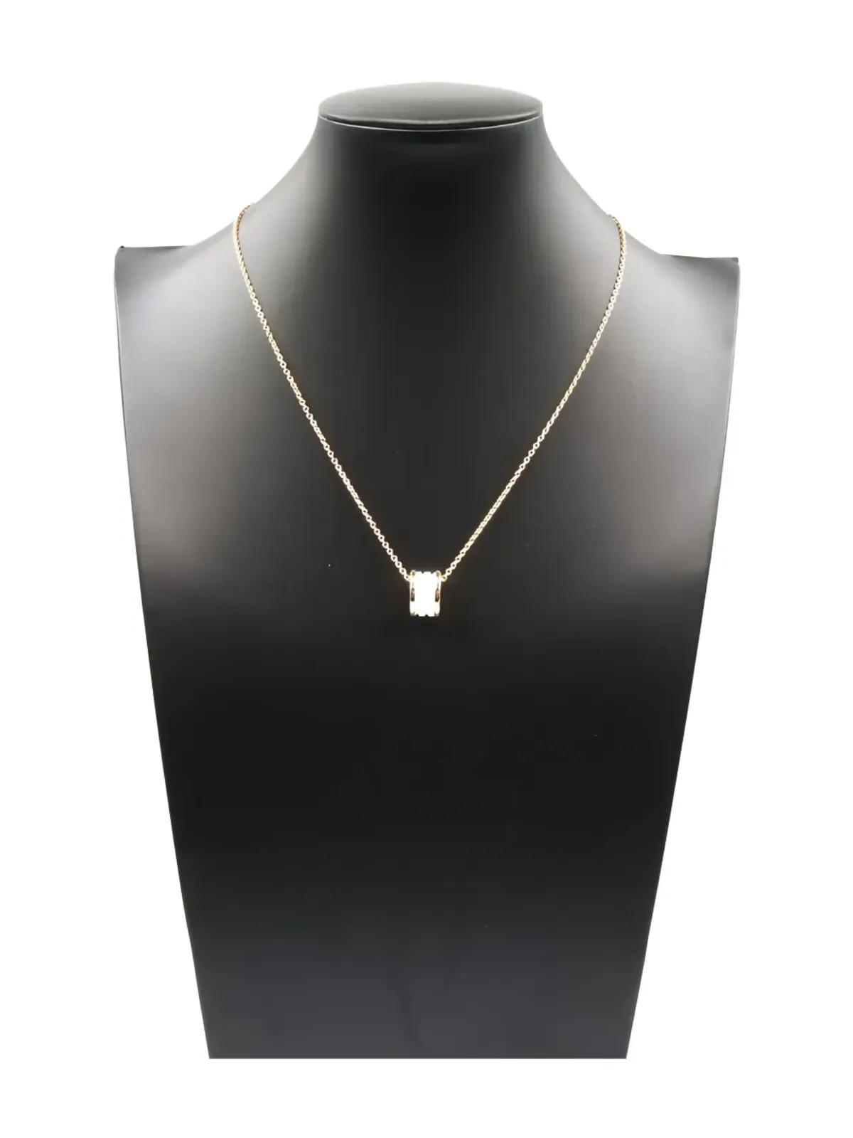 Bvlgari Pre-Owned 2010年代 18Kローズゴールド B-zero1 ネックレス - ピンク - 画像1