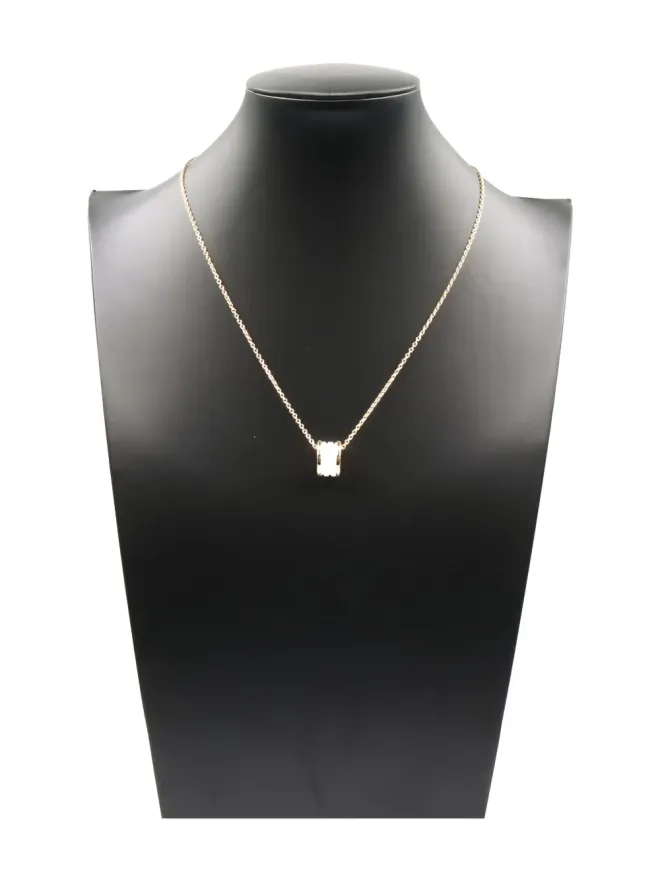 Bvlgari Pre-Owned Bvlgari Pre-Owned 2010年代 18Kローズゴールド B-zero1 ネックレス - ピンクの商品画像