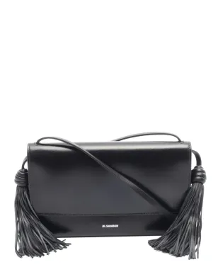 Jil Sander Pre-Owned タッセル付きレザーショルダーバッグ - サムネイル1