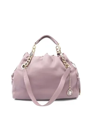 Bvlgari Pre-Owned チェーンレザー トートバッグ - ピンク - サムネイル1