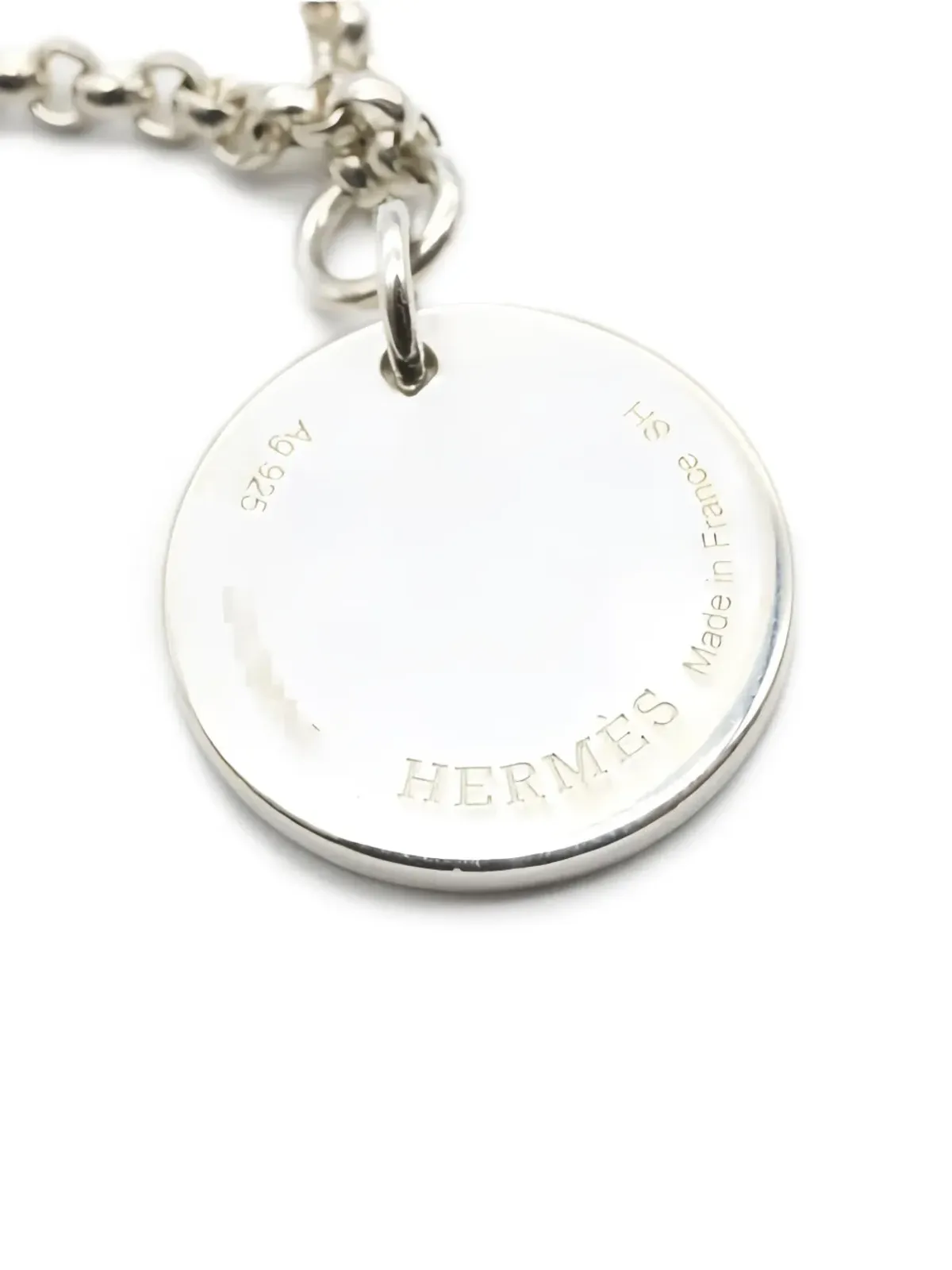 Hermès ビンテージ Exlibris PM チャーム ブレスレット - シルバー - 画像4