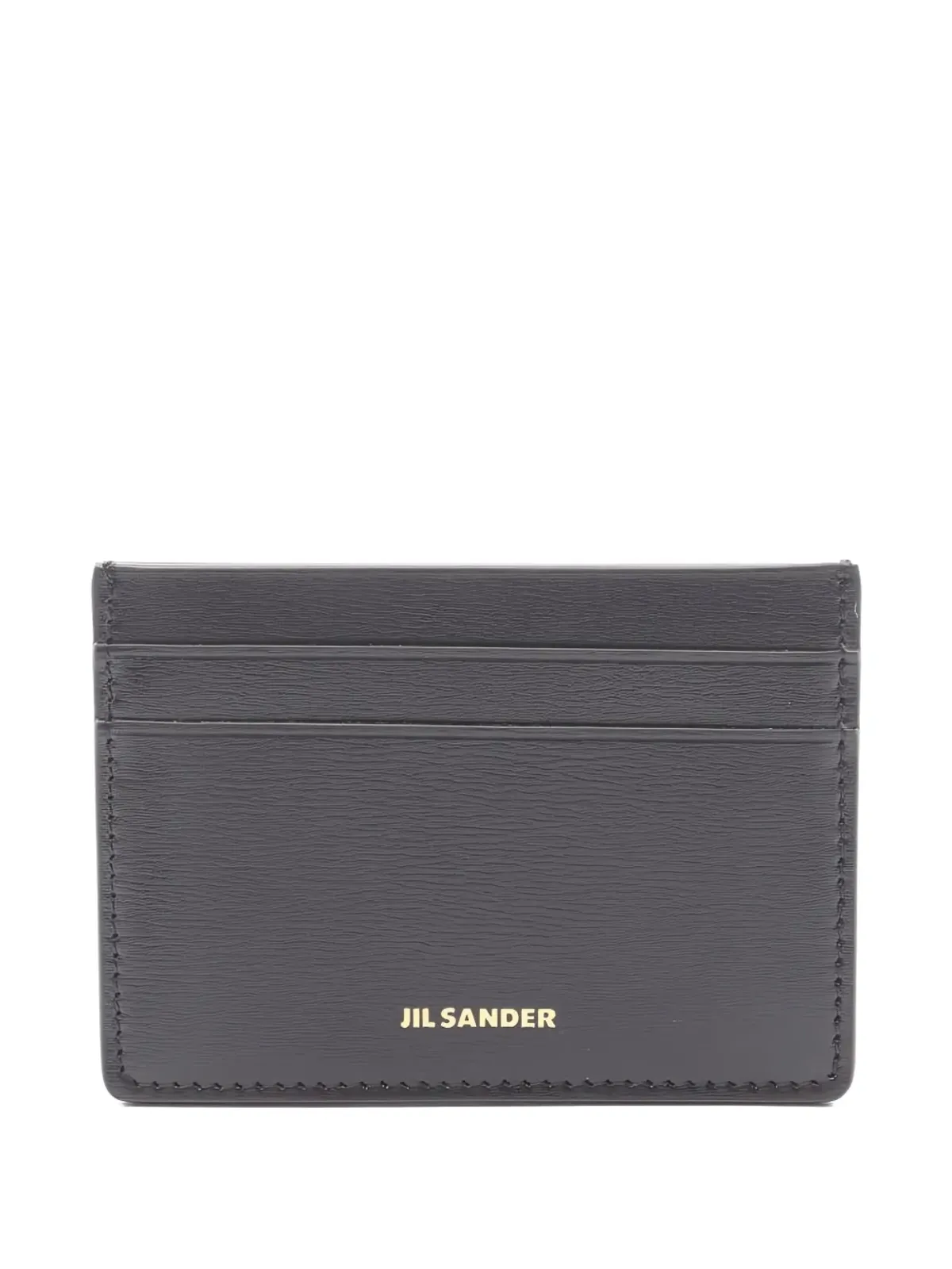 Jil Sander Pre-Owned ロゴ入りレザー カードホルダー - 画像1