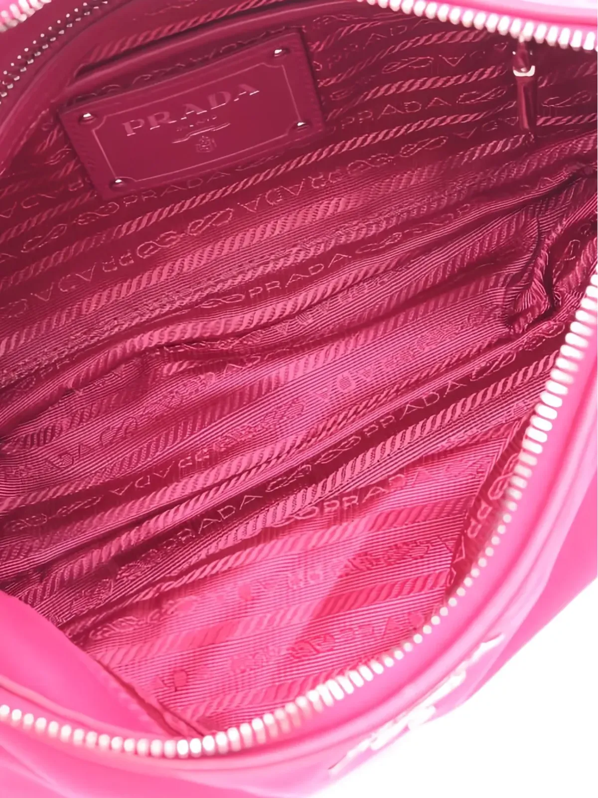 Prada ビンテージ 2010 Sacca ショルダーバッグ - ピンク - 画像5