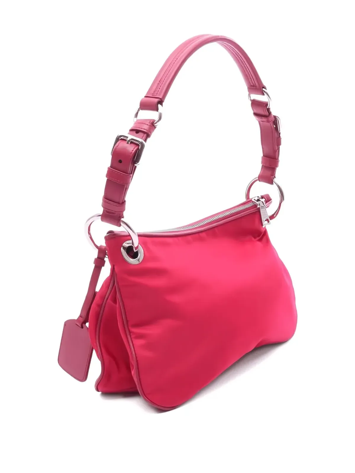Prada ビンテージ 2010 Sacca ショルダーバッグ - ピンク - 画像2
