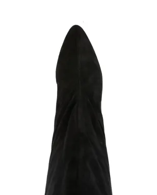 Fabio Rusconi suede knee-high boots - Black - サムネイル4
