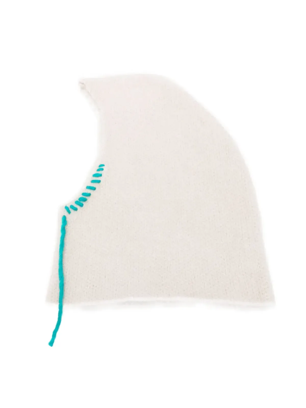 Bonsai stitch-detail balaclava - Neutrals - 画像1