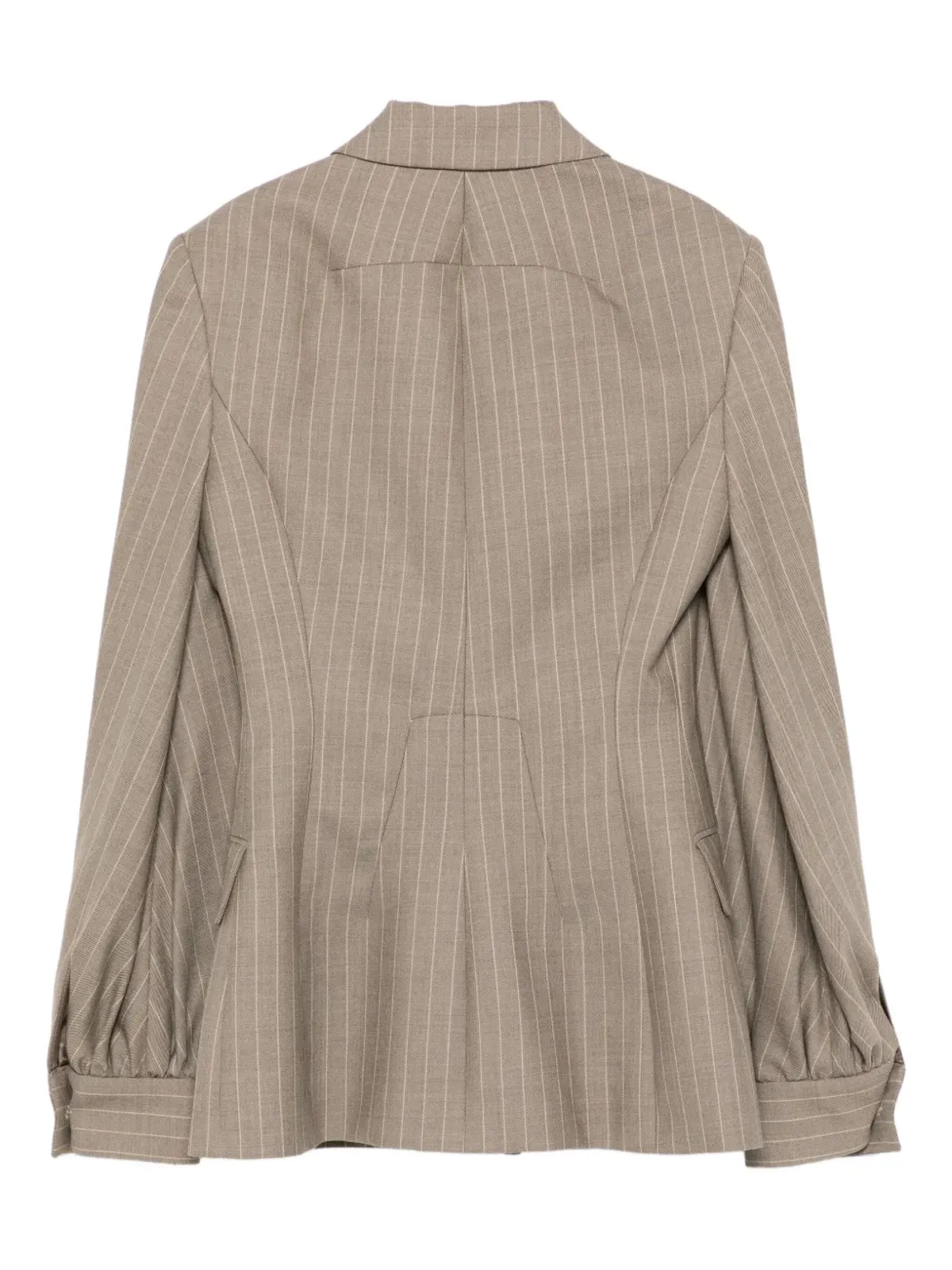 Rochas ストライプのバージンウール ブレザー - 画像2