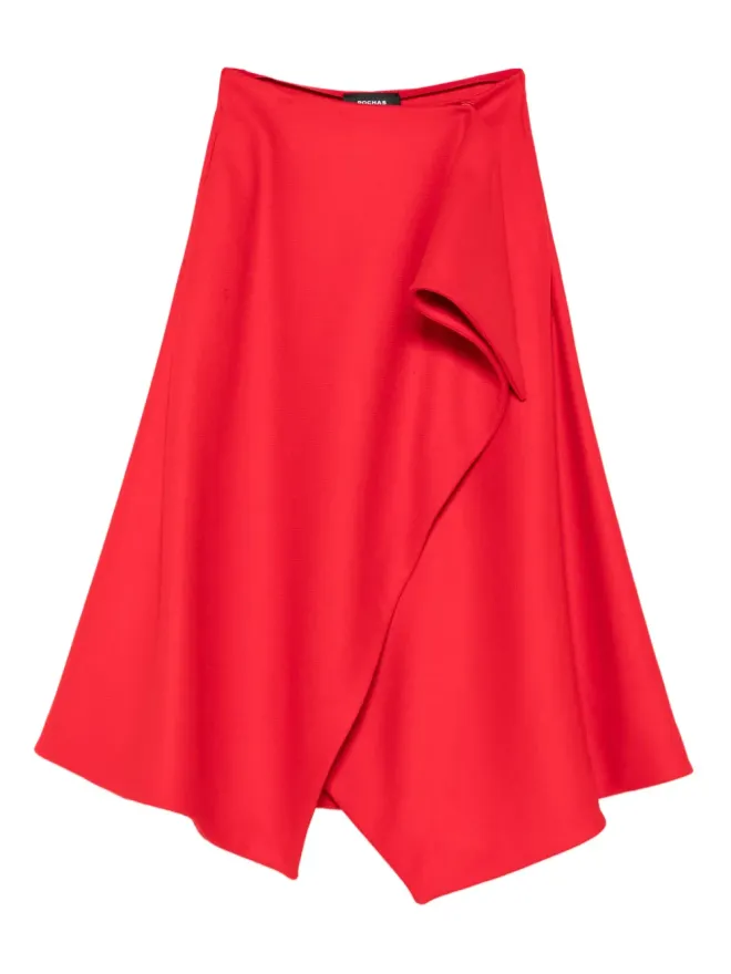 Rochas Rochas フリルミディスカートの商品画像