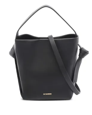 Jil Sander Pre-Owned 2020s ノットハンドル レザー トートバッグ - ブラック - サムネイル1