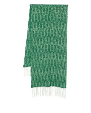 Dries Van Noten Pre-Owned ヘリンボーン柄スカーフ - サムネイル1