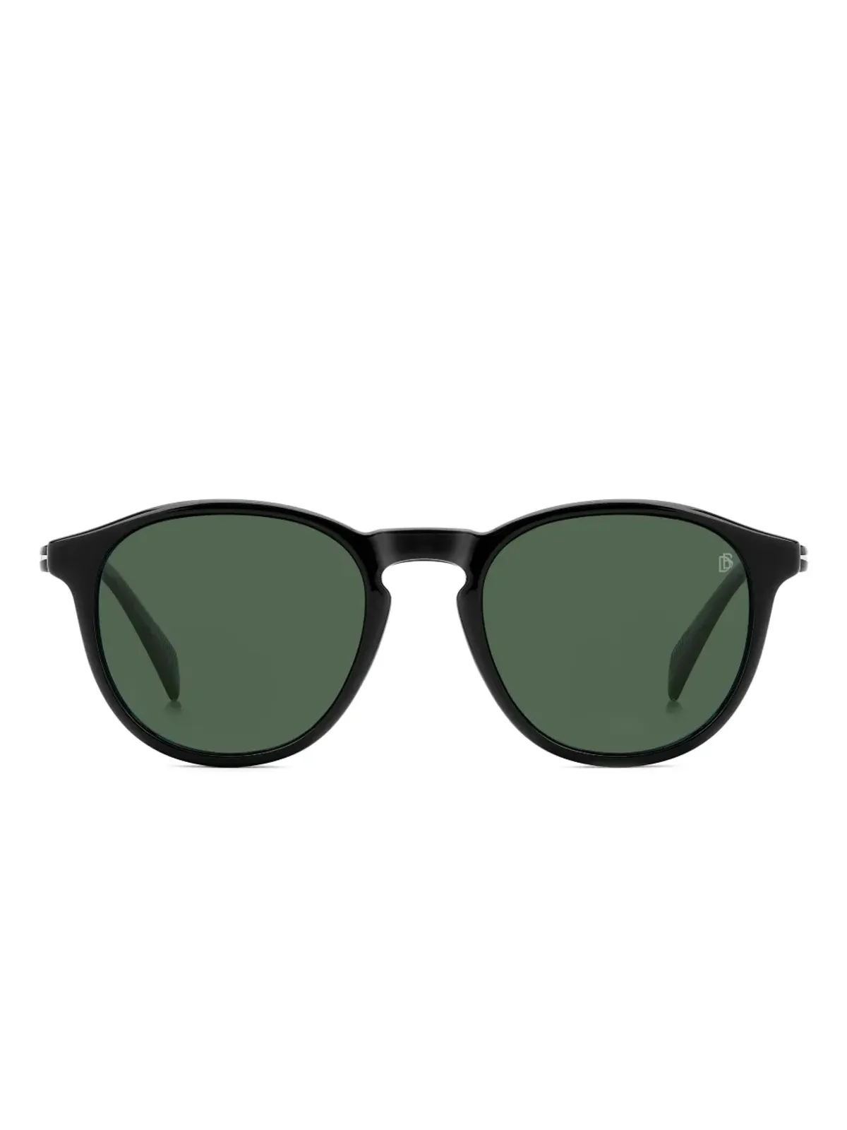 Eyewear by David Beckham 丸型フレーム眼鏡 - Black - 画像1