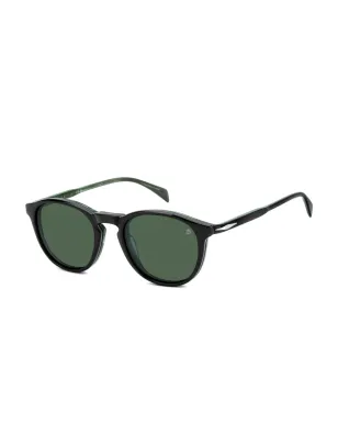Eyewear by David Beckham 丸型フレーム眼鏡 - Black - サムネイル4