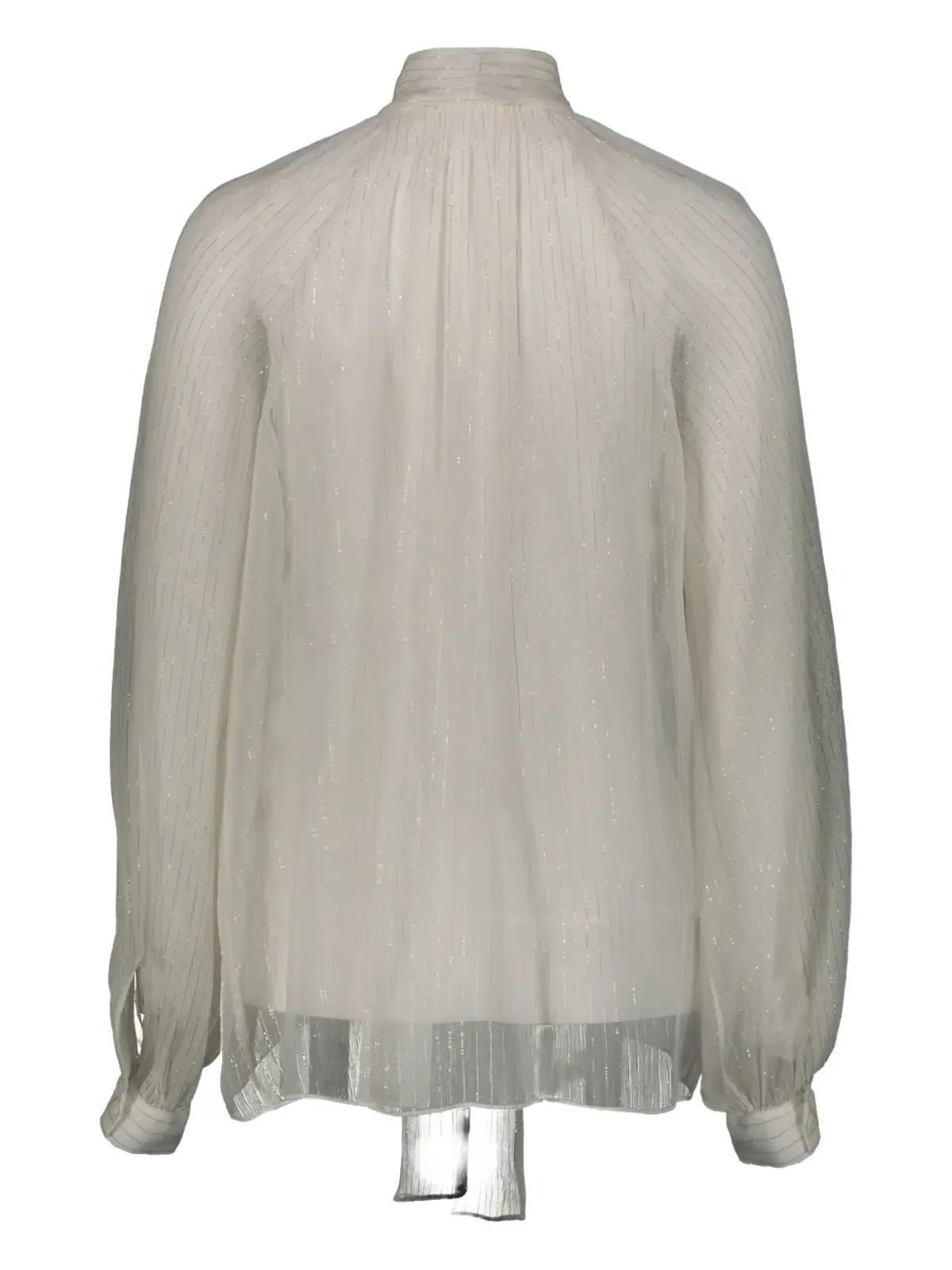 Rochas ストライプシフォンシャツ - 画像2