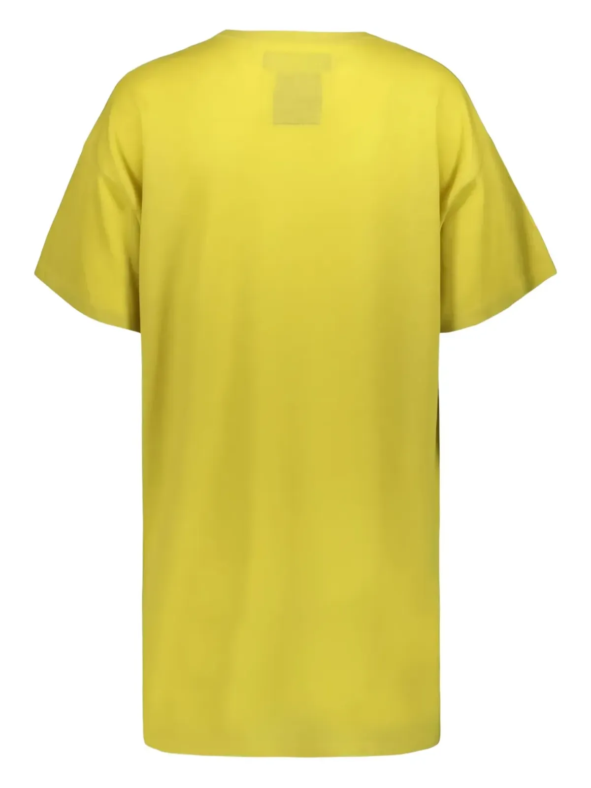 Frenckenberger ラウンドネックリブ編みカシミヤTシャツ - イエロー - 画像3