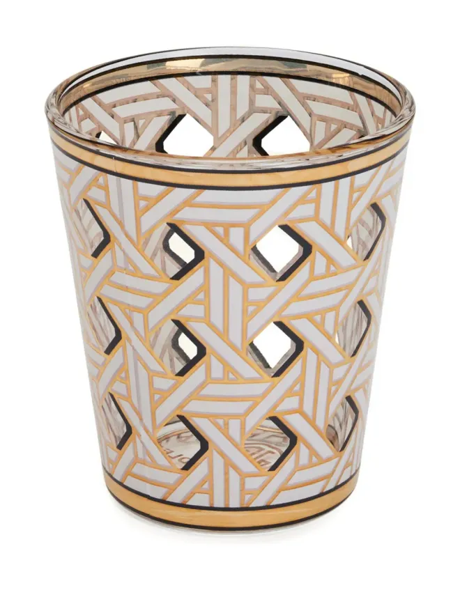 Jonathan Adler Jonathan Adler 幾何学模様のグラス（4個セット） - ゴールドの商品画像