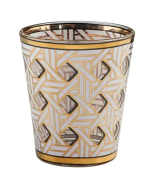 Jonathan Adler 幾何学模様のグラス（4個セット） - ゴールド - サムネイル2