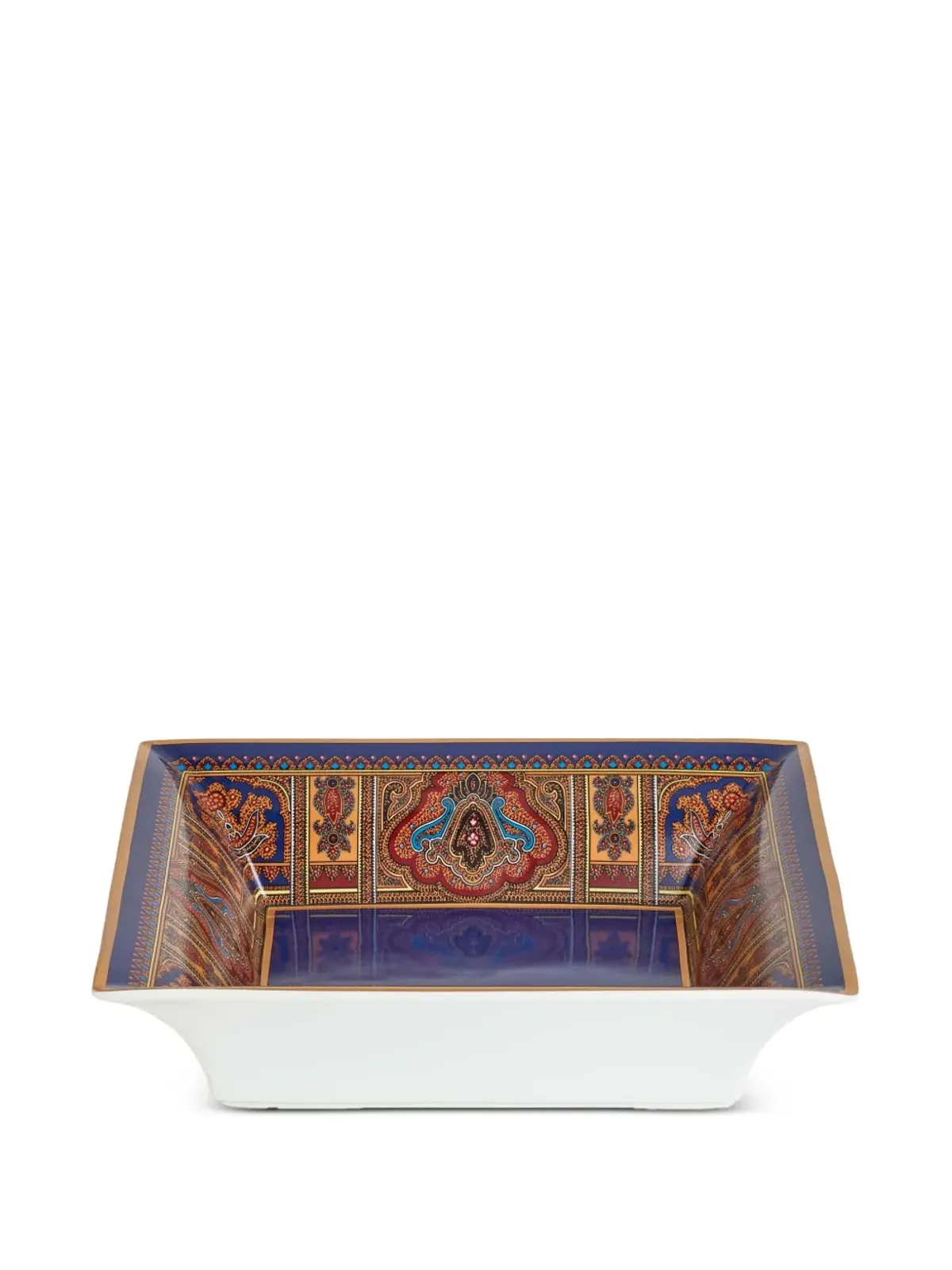 ETRO HOME キャッシュミア スクエア トリンケット トレイ - 画像2