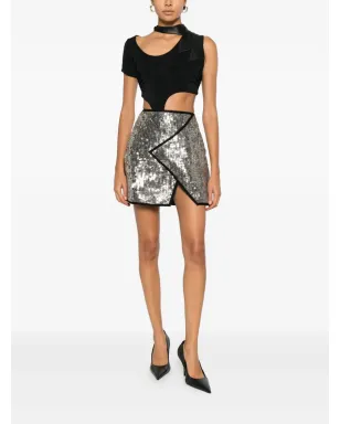 MITILIANE COUTURE スパンコール装飾スカート - サムネイル2