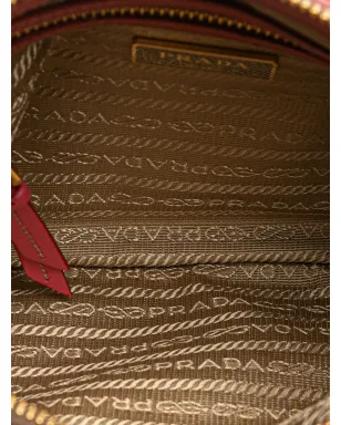 Prada ビンテージ キャンバス Canapa ロゴリボン クロスボディバッグ - サムネイル5