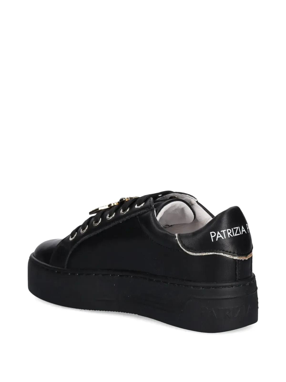 Patrizia Pepe girl エンベリッシュド レースアップ スニーカー - 画像3