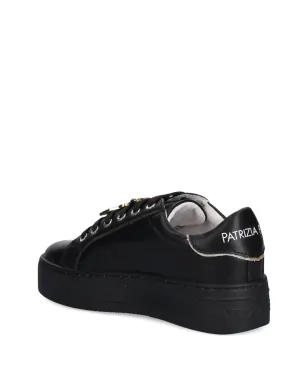 Patrizia Pepe girl エンベリッシュド レースアップ スニーカー - サムネイル3