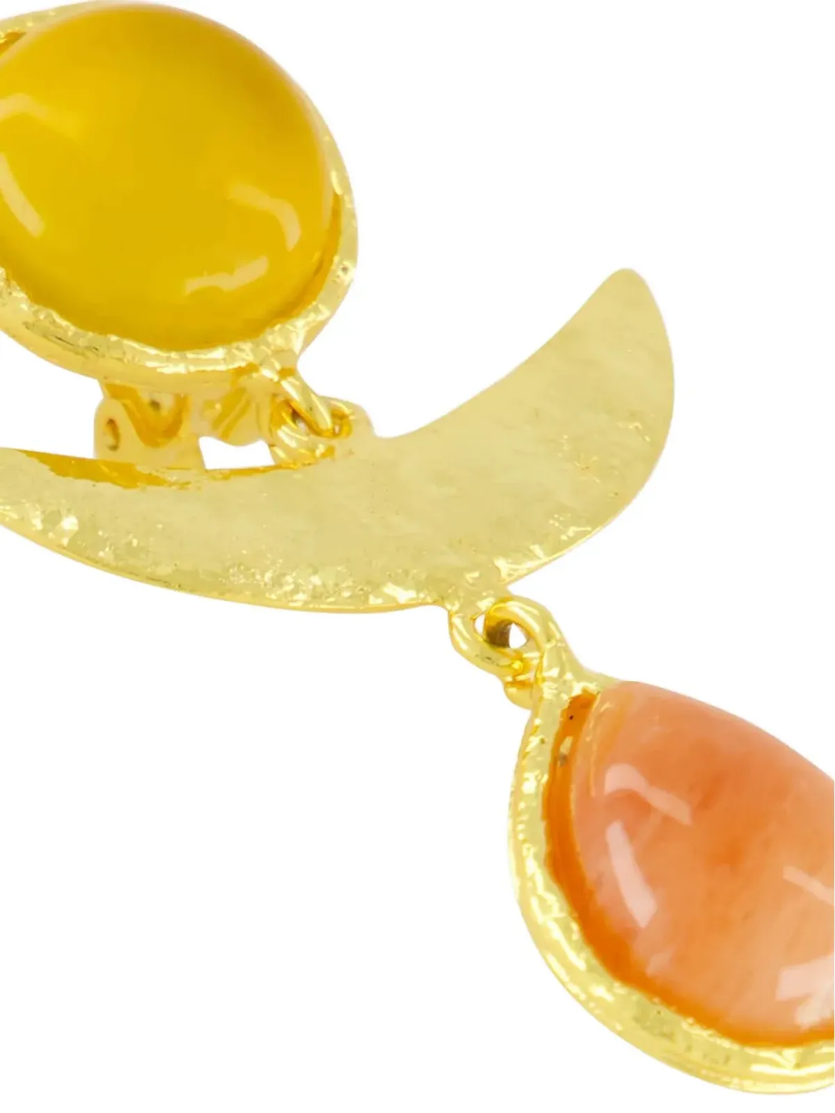 Sylvia Toledano Sunset onyx-pearl earrings - 画像3